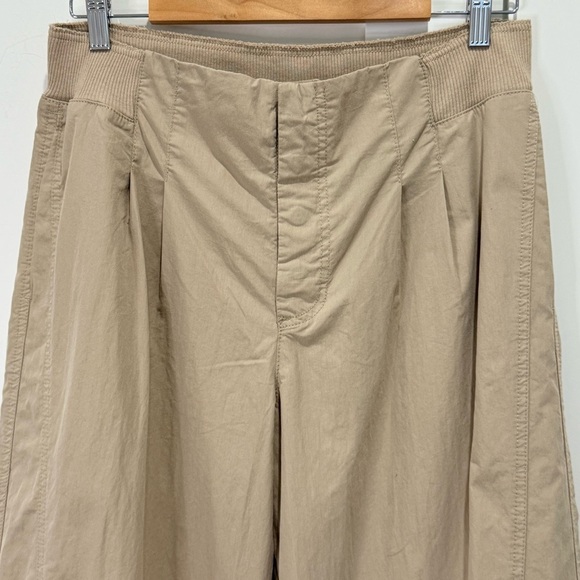 Free People Movement Mesmerize Me Solid Pants Cargo Khaki Large Hiking Boho Chic - Picture 6 of 15